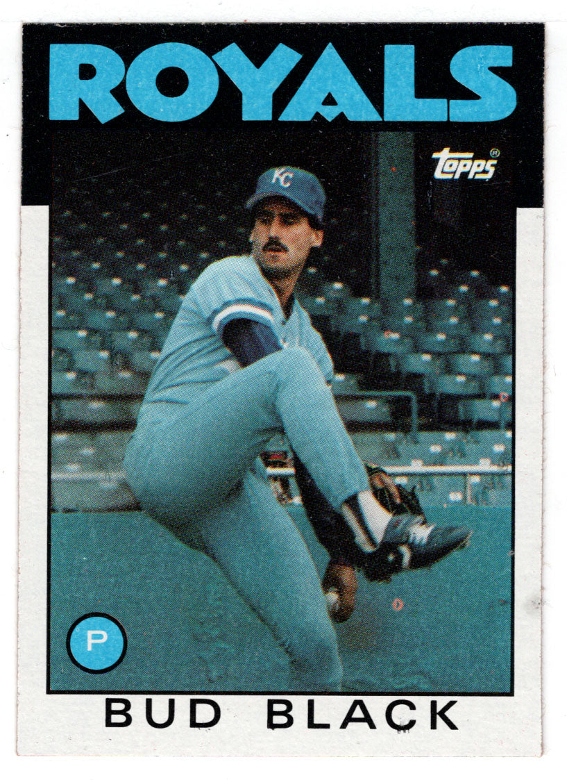 Bud Black - Kansas City Royals (MLB Baseball Card) 1986 Topps # 697 Mint