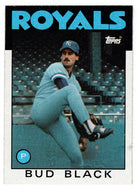Bud Black - Kansas City Royals (MLB Baseball Card) 1986 Topps # 697 Mint