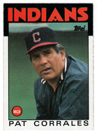 Pat Corrales - Cleveland Indians (MLB Baseball Card) 1986 Topps # 699 Mint