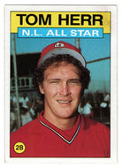 Tom Herr - St. Louis Cardinals - All-Star (MLB Baseball Card) 1986 Topps # 702 Mint