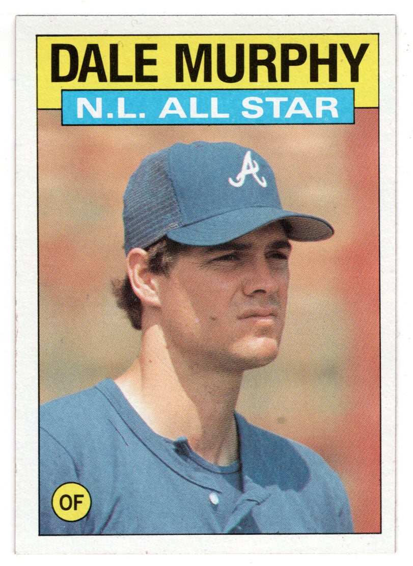 Dale Murphy - Atlanta Braves - All-Star (MLB Baseball Card) 1986 Topps # 705 Mint