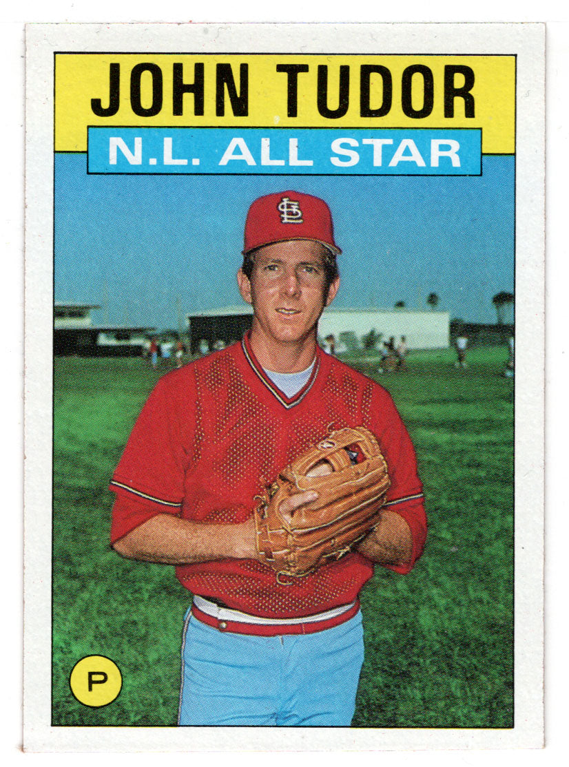 John Tudor - St. Louis Cardinals - All-Star (MLB Baseball Card) 1986 Topps # 710 Mint
