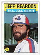 Jeff Reardon - Montreal Expos - All-Star (MLB Baseball Card) 1986 Topps # 711 Mint