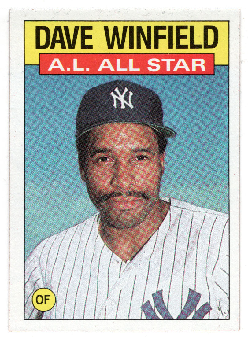 Dave Winfield - New York Yankees - All-Star (MLB Baseball Card) 1986 Topps # 717 Mint
