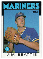 Jim Beattie - Seattle Mariners (MLB Baseball Card) 1986 Topps # 729 Mint