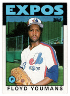 Floyd Youmans RC - Montreal Expos (MLB Baseball Card) 1986 Topps # 732 Mint