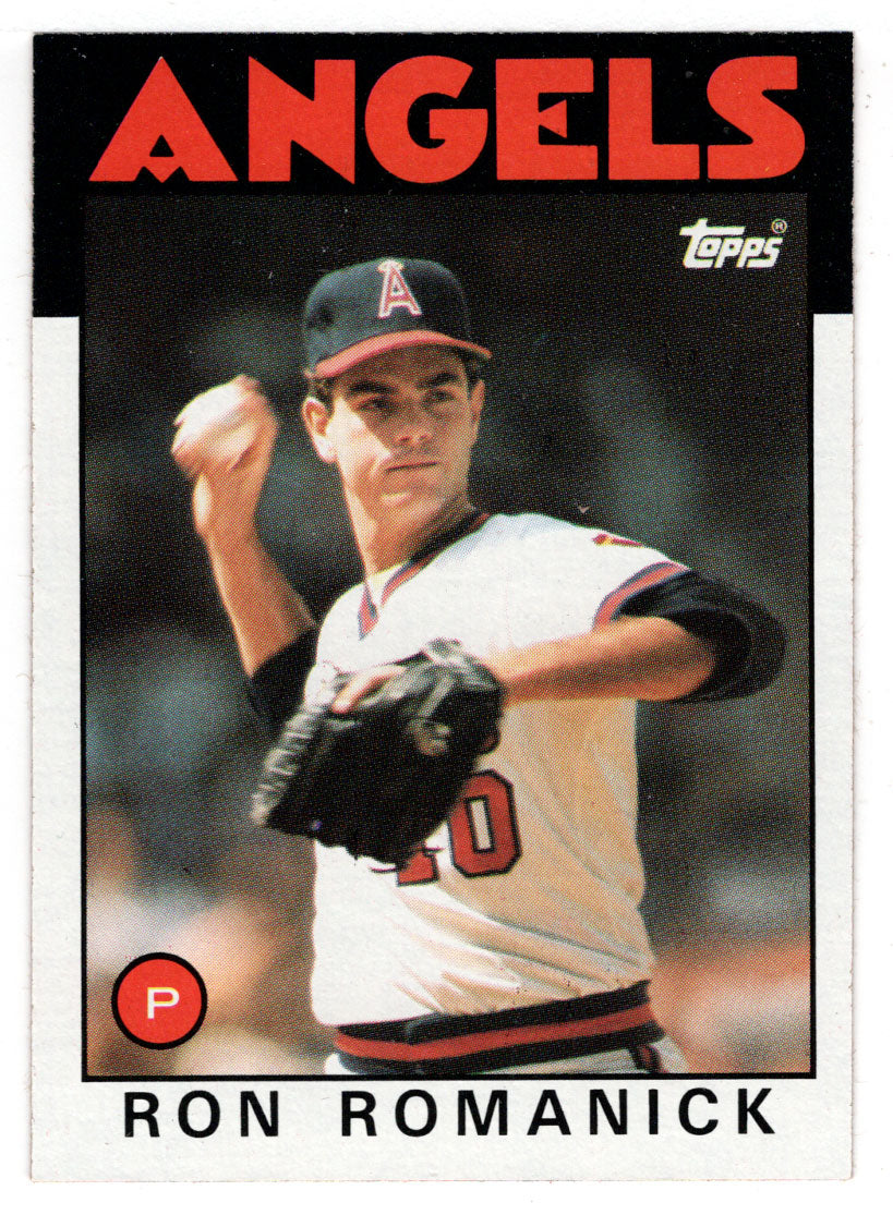 Ron Romanick - California Angels (MLB Baseball Card) 1986 Topps # 733 Mint