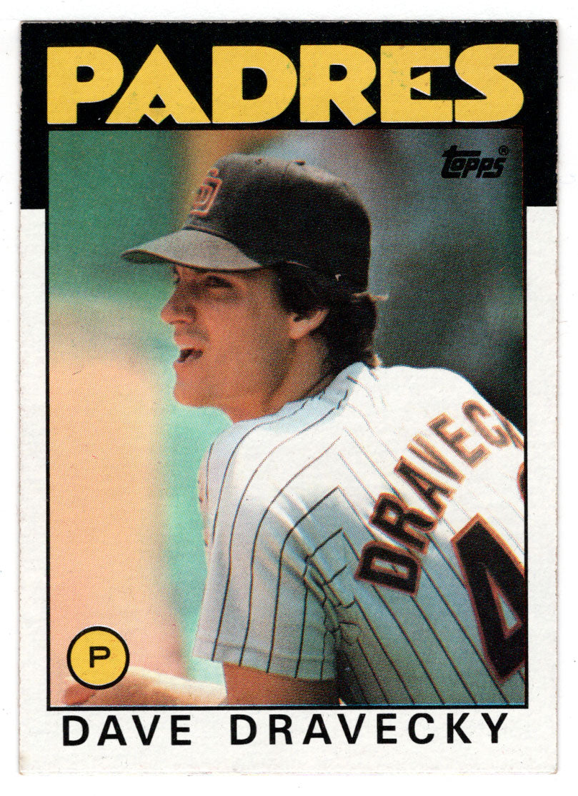Dave Dravecky - San Diego Padres (MLB Baseball Card) 1986 Topps # 735 Mint