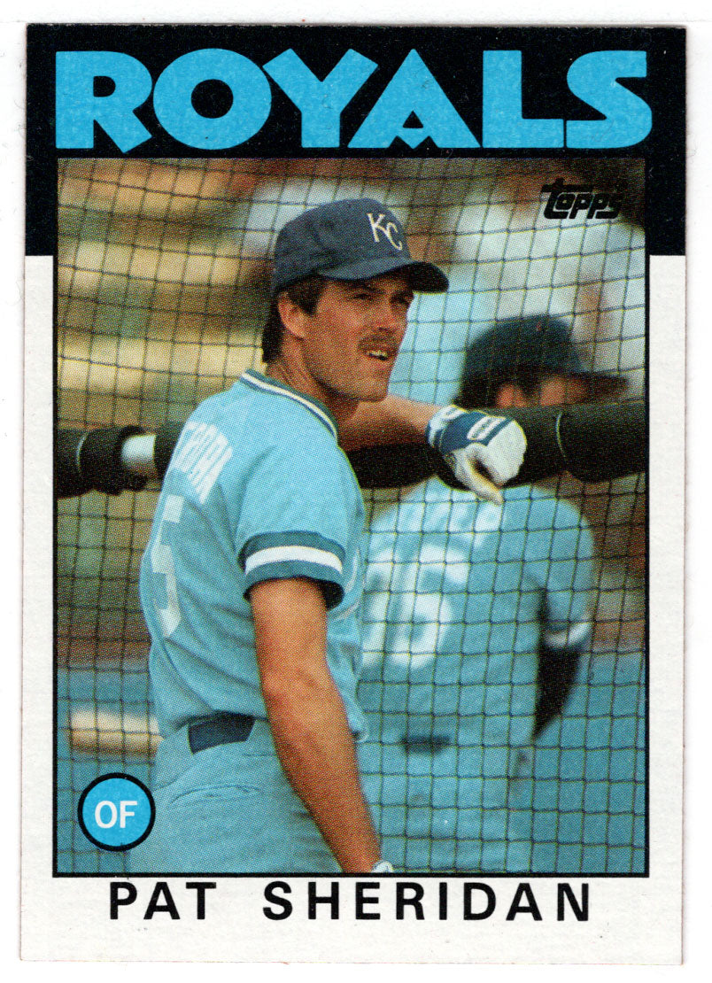 Pat Sheridan - Kansas City Royals (MLB Baseball Card) 1986 Topps # 743 Mint