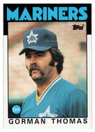 Gorman Thomas - Seattle Mariners (MLB Baseball Card) 1986 Topps # 750 Mint