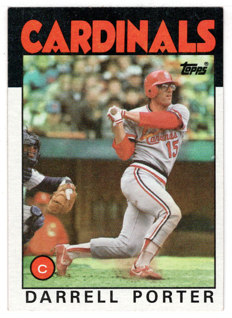 Darrell Porter - St. Louis Cardinals (MLB Baseball Card) 1986 Topps # 757 Mint