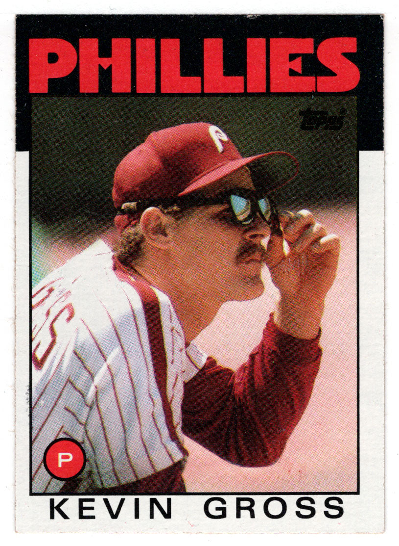 Kevin Gross - Philadelphia Phillies (MLB Baseball Card) 1986 Topps # 764 Mint