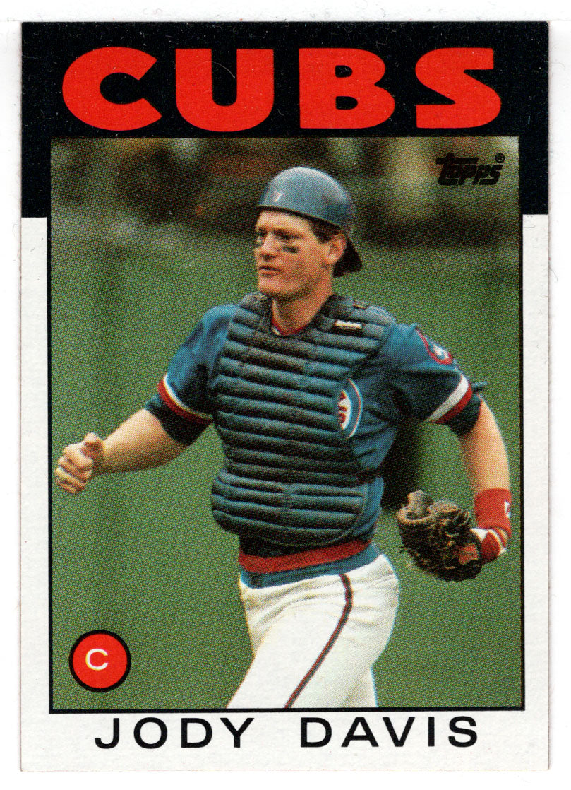 Jody Davis - Chicago Cubs (MLB Baseball Card) 1986 Topps # 767 Mint
