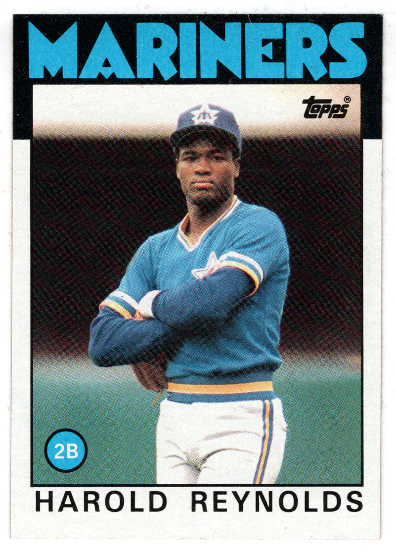 Harold Reynolds RC - Seattle Mariners (MLB Baseball Card) 1986 Topps # 769 Mint