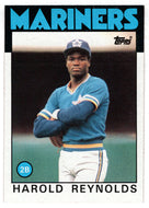 Harold Reynolds RC - Seattle Mariners (MLB Baseball Card) 1986 Topps # 769 Mint