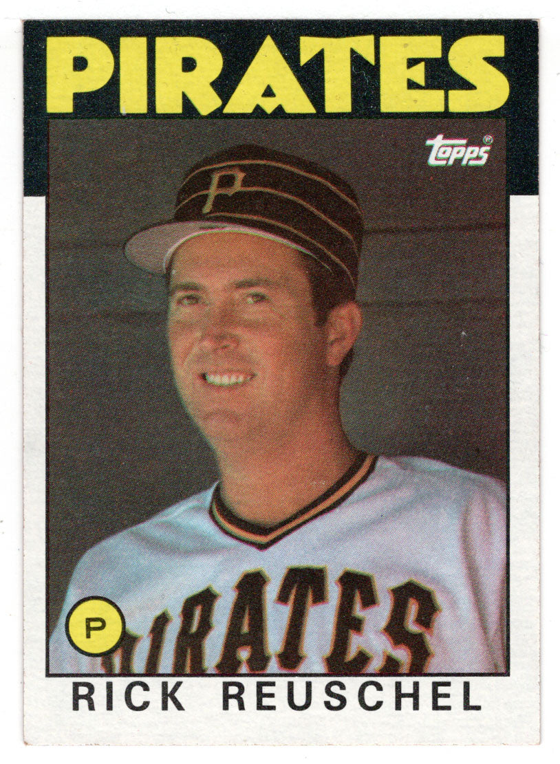 Rick Reuschel - Pittsburgh Pirates (MLB Baseball Card) 1986 Topps # 779 Mint