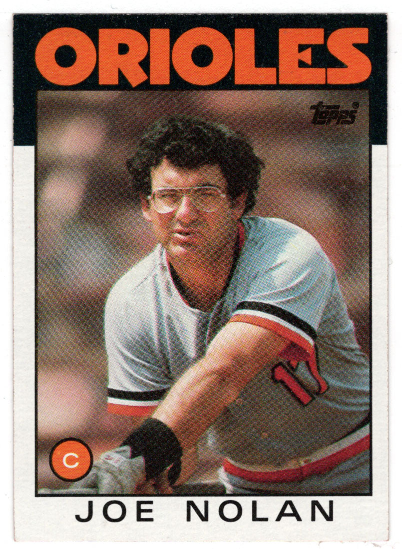 Joe Nolan - Baltimore Orioles (MLB Baseball Card) 1986 Topps # 781 Mint