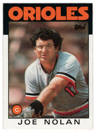 Joe Nolan - Baltimore Orioles (MLB Baseball Card) 1986 Topps # 781 Mint