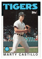 Marty Castillo - Detroit Tigers (MLB Baseball Card) 1986 Topps # 788 Mint