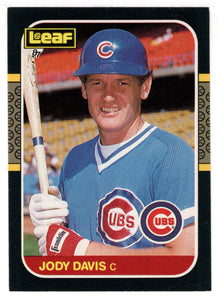Jody Davis - Chicago Cubs (MLB Baseball Card) 1987 Leaf # 48 Mint