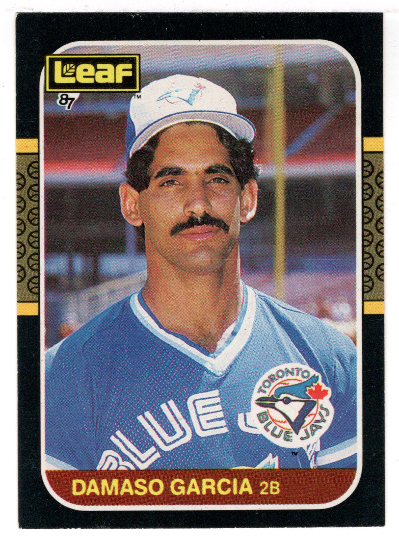 Damaso Garcia - Toronto Blue Jays (MLB Baseball Card) 1987 Leaf # 92 Mint
