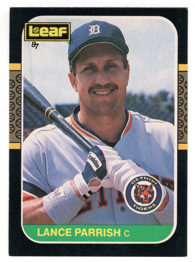 Lance Parrish - Detroit Tigers (MLB Baseball Card) 1987 Leaf # 107 Mint