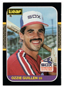 Ozzie Guillen - Chicago White Sox (MLB Baseball Card) 1987 Leaf # 117 Mint