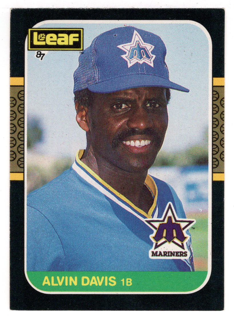 Alvin Davis - Seattle Mariners (MLB Baseball Card) 1987 Leaf # 118 Mint