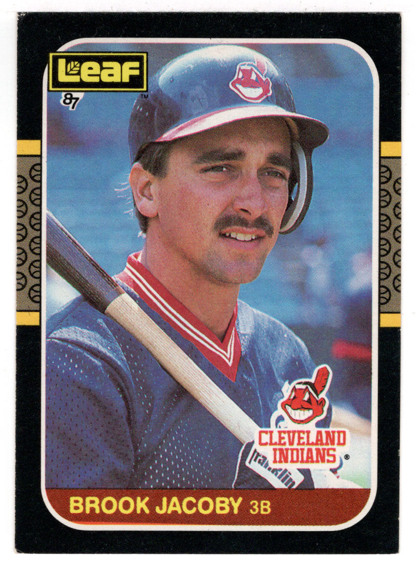Brook Jacoby - Cleveland Indians (MLB Baseball Card) 1987 Leaf # 134 Mint