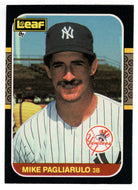 Mike Pagliarulo - New York Yankees (MLB Baseball Card) 1987 Leaf # 189 Mint