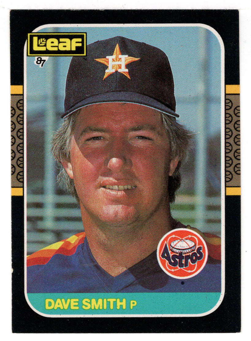 Dave Smith - Houston Astros (MLB Baseball Card) 1987 Leaf # 224 Mint