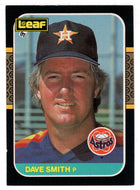 Dave Smith - Houston Astros (MLB Baseball Card) 1987 Leaf # 224 Mint