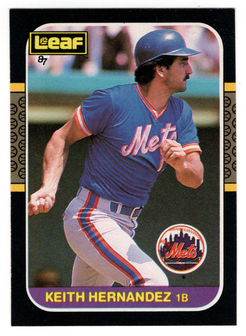 Keith Hernandez - New York Mets (MLB Baseball Card) 1987 Leaf # 233 Mint