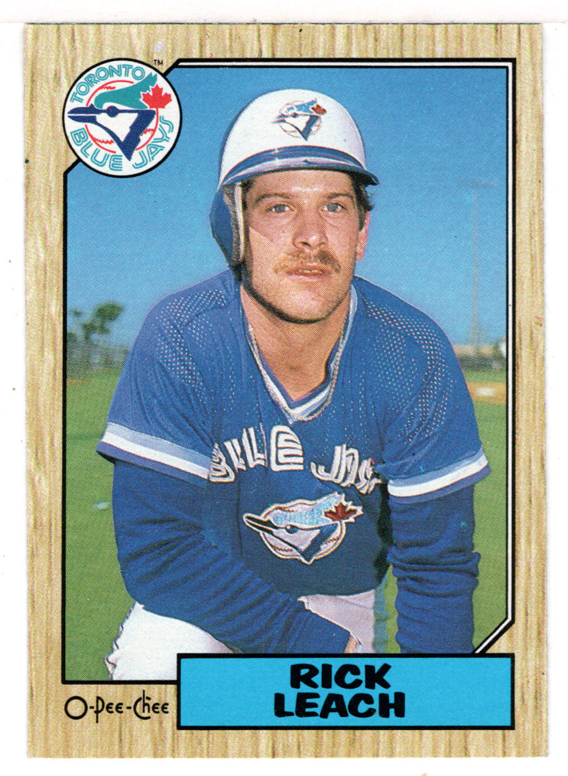 Rick Leach - Toronto Blue Jays (MLB Baseball Card) 1987 O-Pee-Chee # 5 Mint