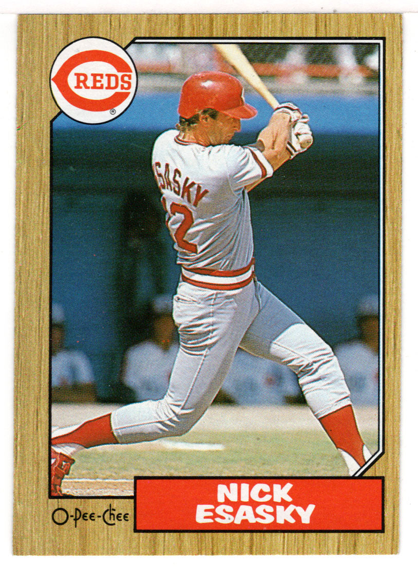 Nick Esasky - Cincinnati Reds (MLB Baseball Card) 1987 O-Pee-Chee # 13 Mint