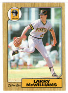 Larry McWilliams - Pittsburgh Pirates (MLB Baseball Card) 1987 O-Pee-Chee # 14 Mint