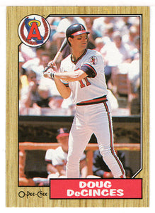 Doug DeCinces - California Angels (MLB Baseball Card) 1987 O-Pee-Chee # 22 Mint