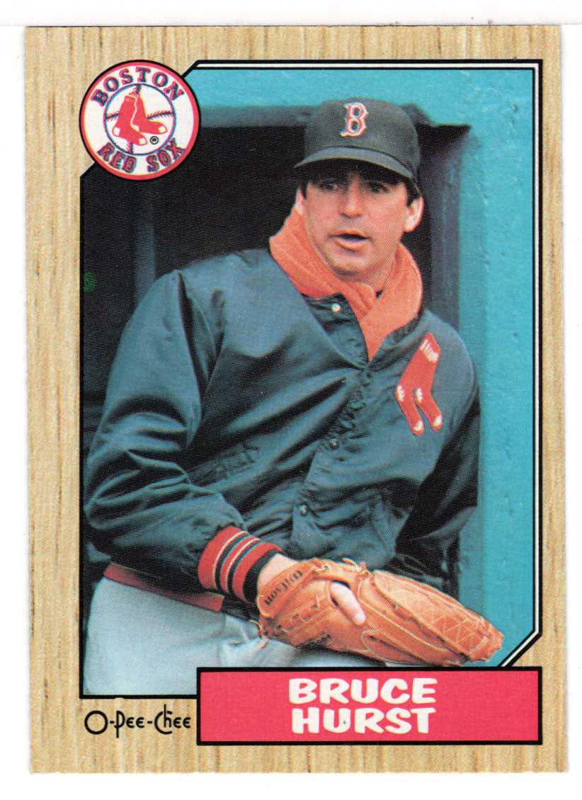 Bruce Hurst - Boston Red Sox (MLB Baseball Card) 1987 O-Pee-Chee # 31 Mint