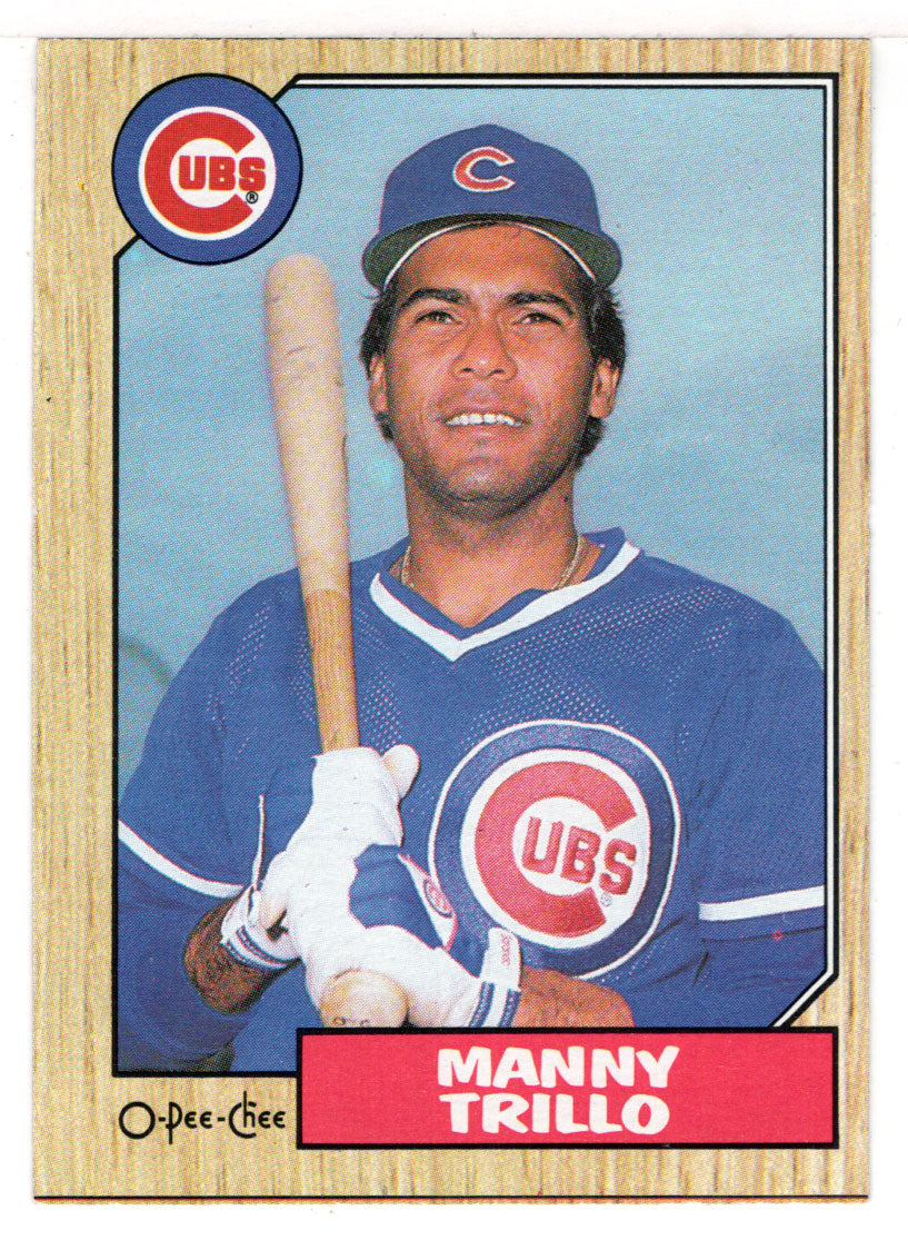 Manny Trillo - Chicago Cubs (MLB Baseball Card) 1987 O-Pee-Chee # 32 Mint