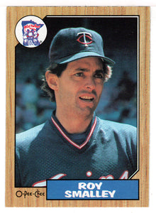 Roy Smalley - Minnesota Twins (MLB Baseball Card) 1987 O-Pee-Chee # 47 Mint