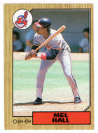 Mel Hall - Cleveland Indians (MLB Baseball Card) 1987 O-Pee-Chee # 51 Mint