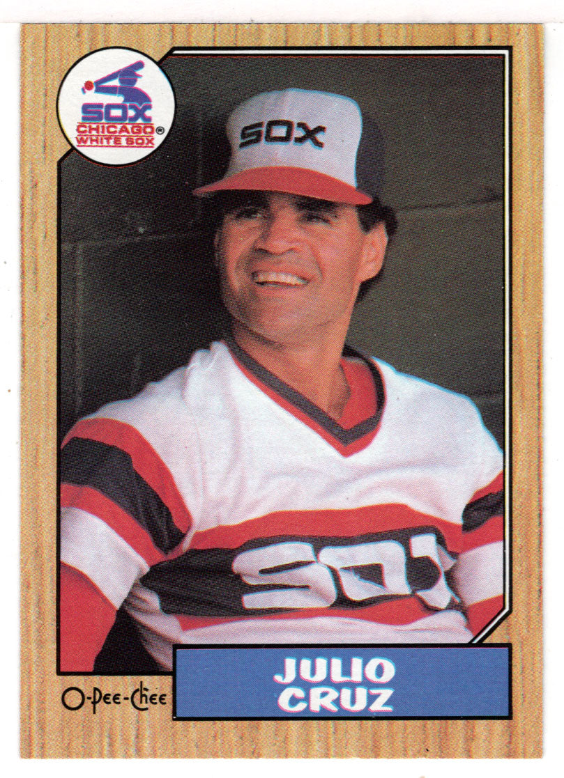 Julio Cruz - Chicago White Sox (MLB Baseball Card) 1987 O-Pee-Chee # 53 Mint