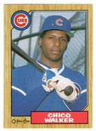 Chico Walker - Chicago Cubs (MLB Baseball Card) 1987 O-Pee-Chee # 58 Mint