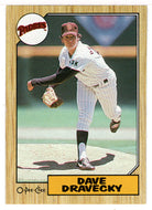 Dave Dravecky - San Diego Padres (MLB Baseball Card) 1987 O-Pee-Chee # 62 Mint