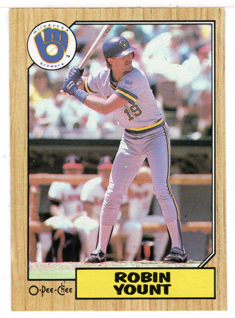 Robin Yount - Milwaukee Brewers (MLB Baseball Card) 1987 O-Pee-Chee # 76 Mint