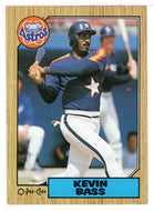 Kevin Bass - Houston Astros (MLB Baseball Card) 1987 O-Pee-Chee # 85 Mint