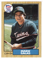 Mark Salas - Minnesota Twins (MLB Baseball Card) 1987 O-Pee-Chee # 87 Mint