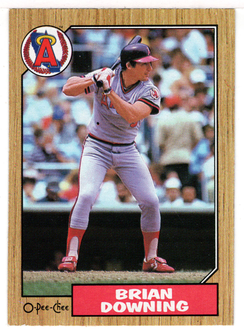 Brian Downing - California Angels (MLB Baseball Card) 1987 O-Pee-Chee # 88 Mint