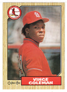 Vince Coleman - St. Louis Cardinals (MLB Baseball Card) 1987 O-Pee-Chee # 119 Mint