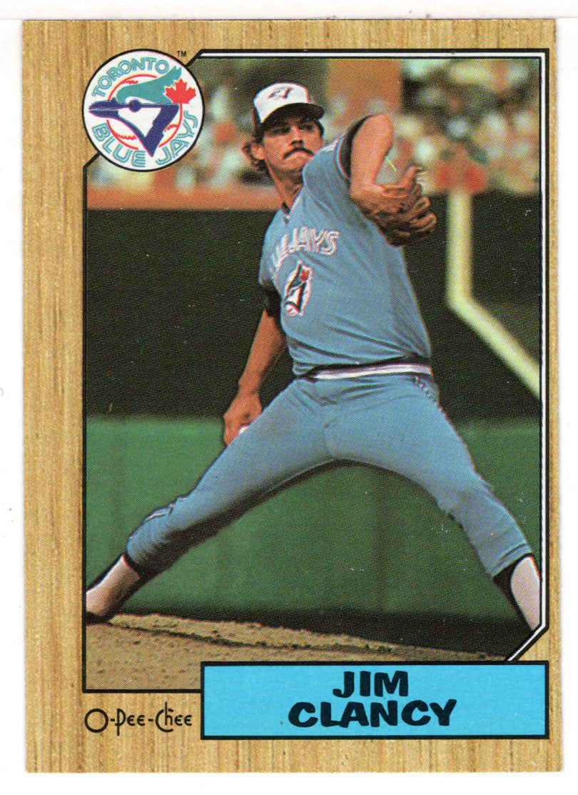 Jim Clancy - Toronto Blue Jays (MLB Baseball Card) 1987 O-Pee-Chee # 122 Mint